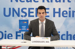 gf. Klubobmann Udo Landbauer fordert Ende der politischen Lippenbekenntnisse